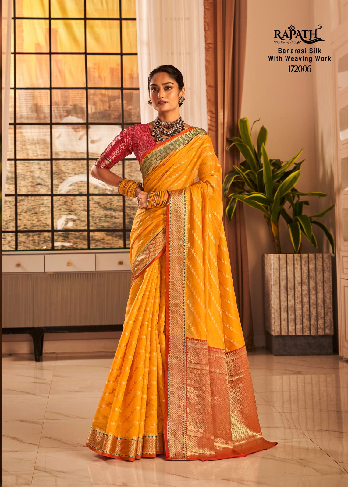 Rajpath Vaijanti Silk With Weaving Wedding Saree Catalog